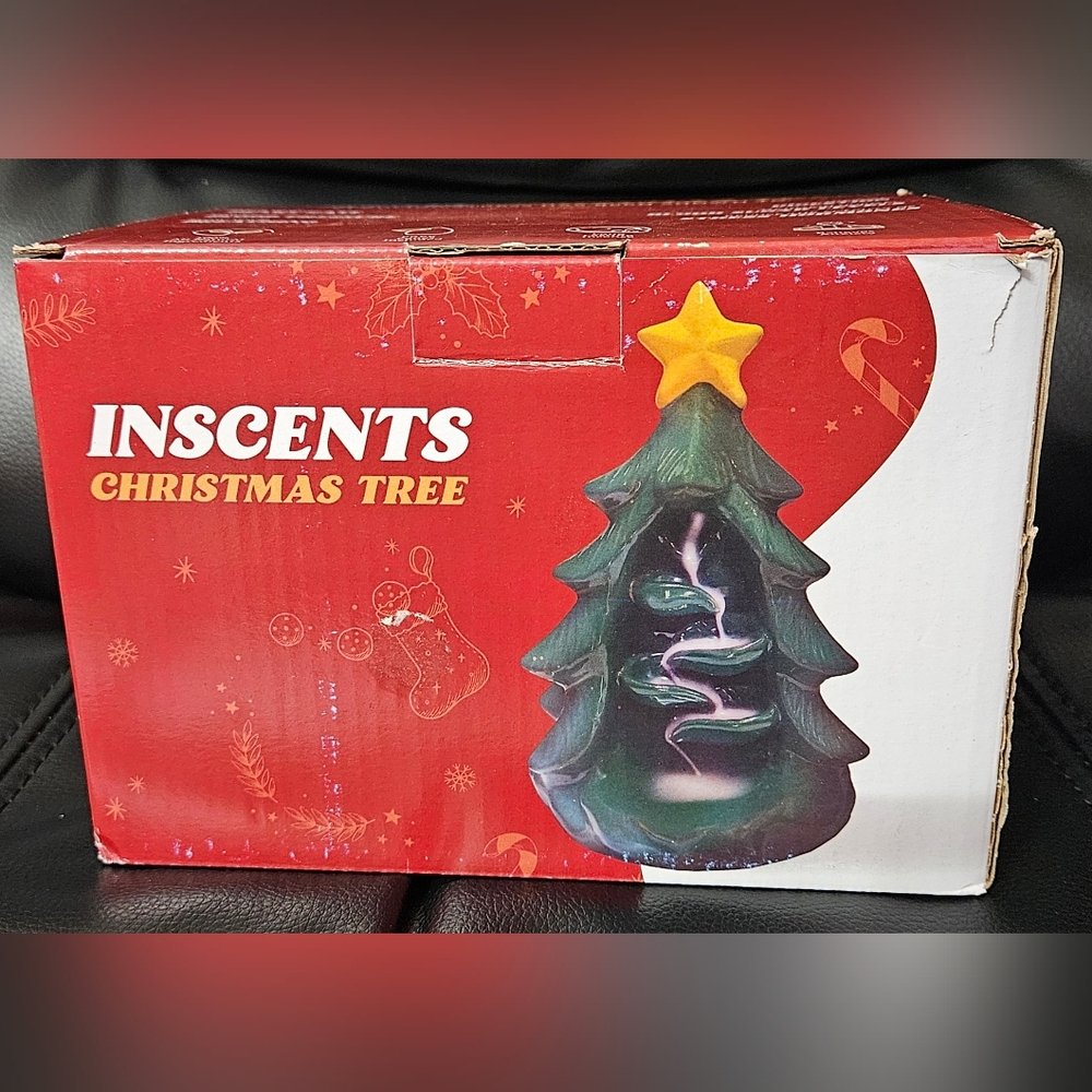 Christmas Tree Incense Holder NEW